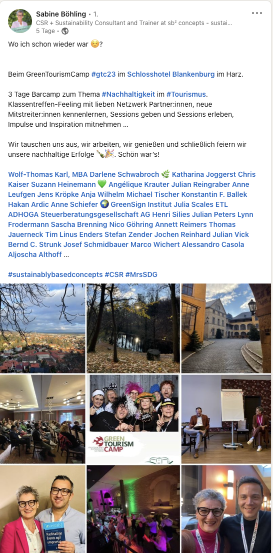 Social Media Post Sascha Brenning